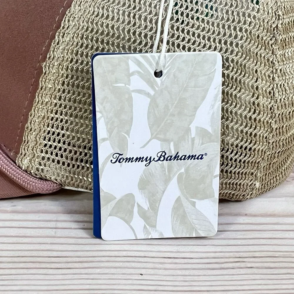 NEW Tommy Bahama Trucker Hat Tip Your Cap Baja Margarita Recipe Snapback Muave
